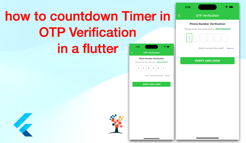 How To Countdown Timer In OTP Verification 